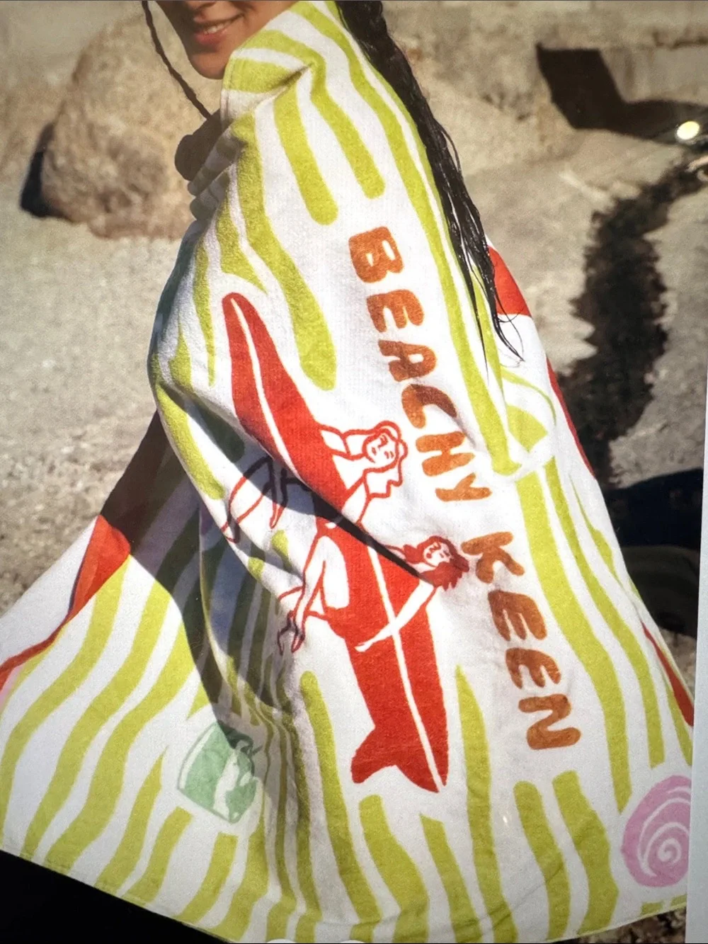 Anthropologie 'Beachy Keen' Beach Towel